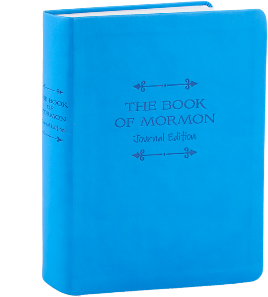 Blue Bookof Mormon Journal Edition PNG Image