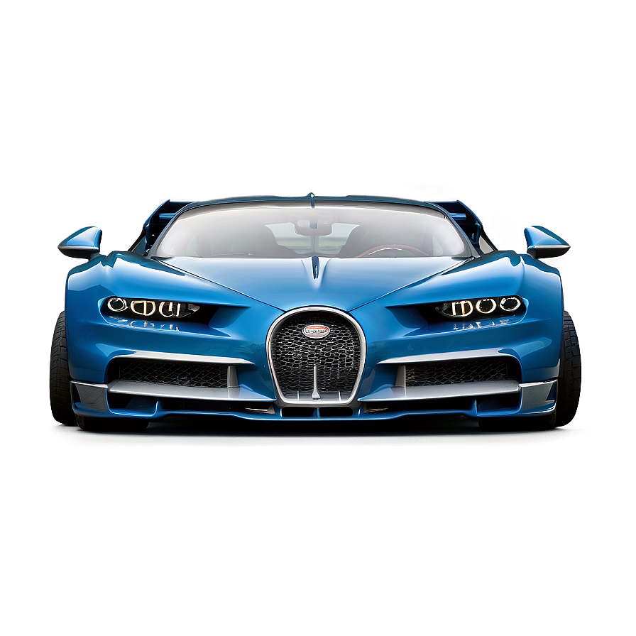 Blue Bugatti Chiron Png 90 PNG Image