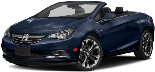 Blue Buick Convertible Car PNG Image