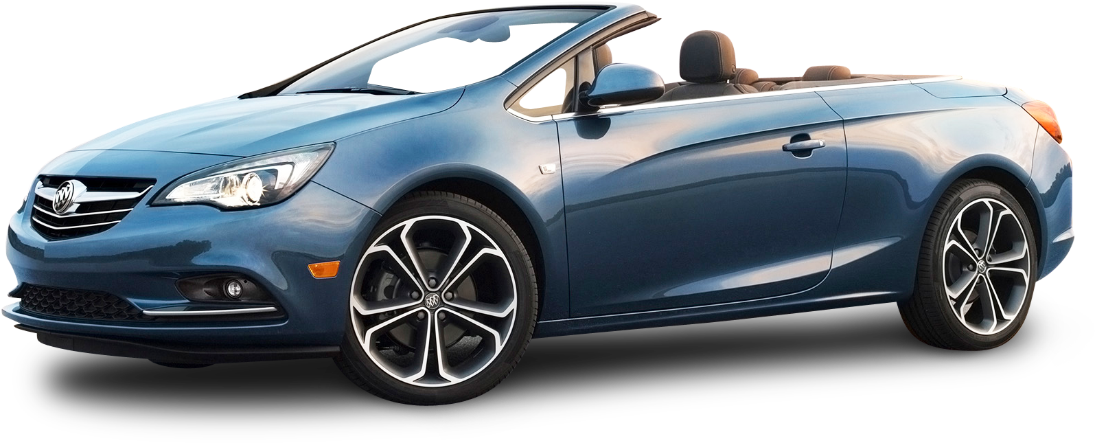 Blue Buick Convertible Car PNG Image