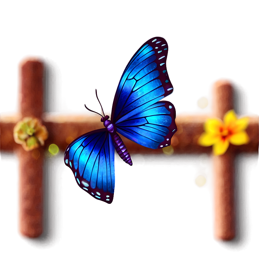 Blue Butterfly Transparent Background Png 05212024 PNG Image