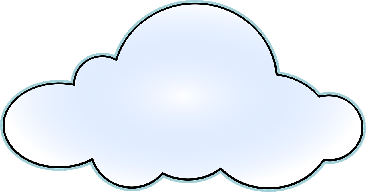 Blue_ Cartoon_ Cloud_ Clipart.png PNG Image