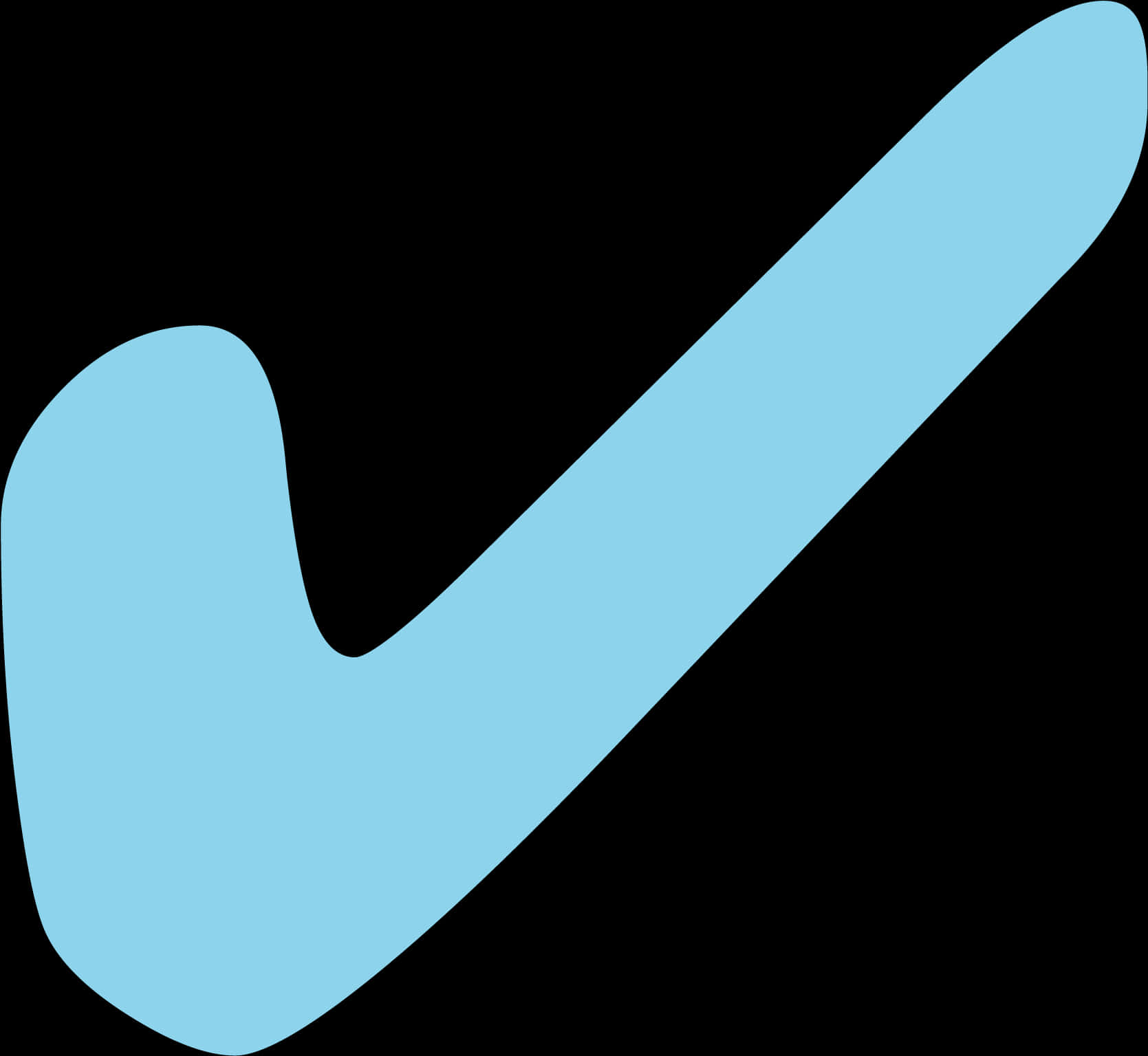 Blue Checkmark Graphic PNG Image