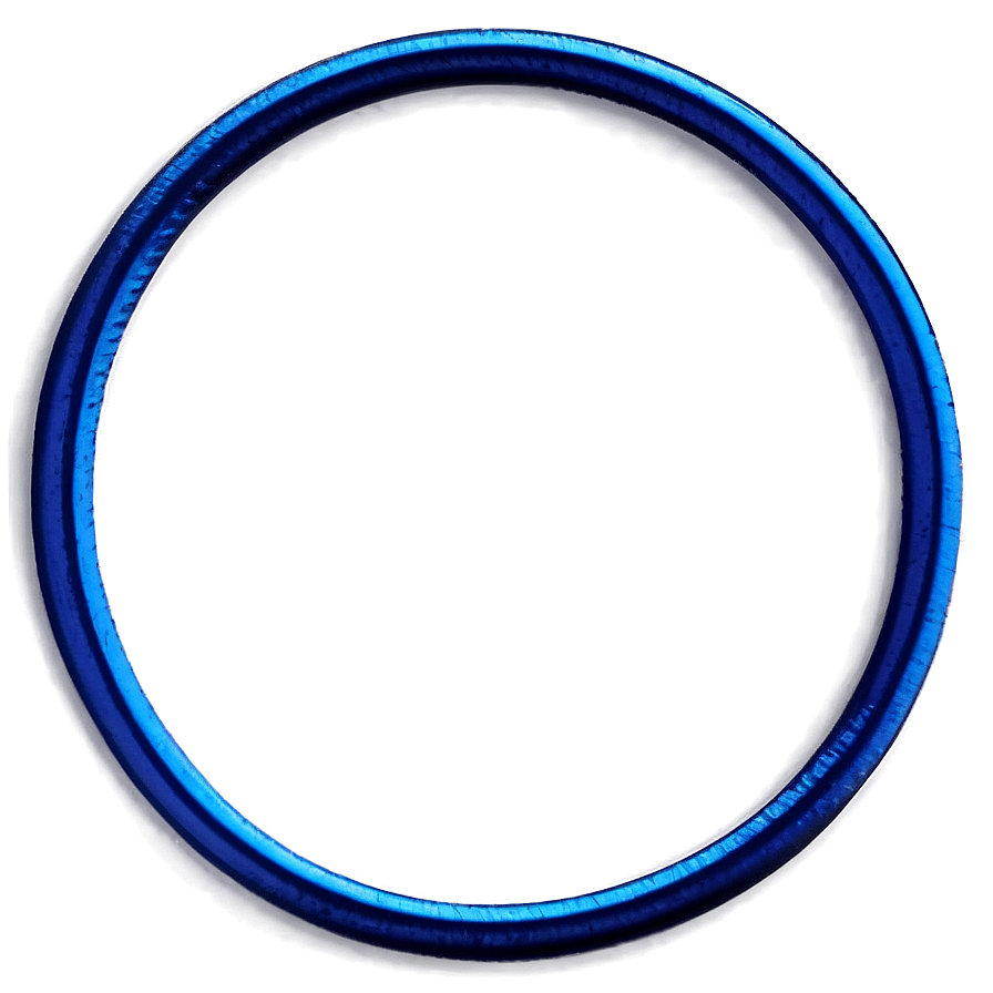 Blue Circle Border Png Jur87 PNG Image