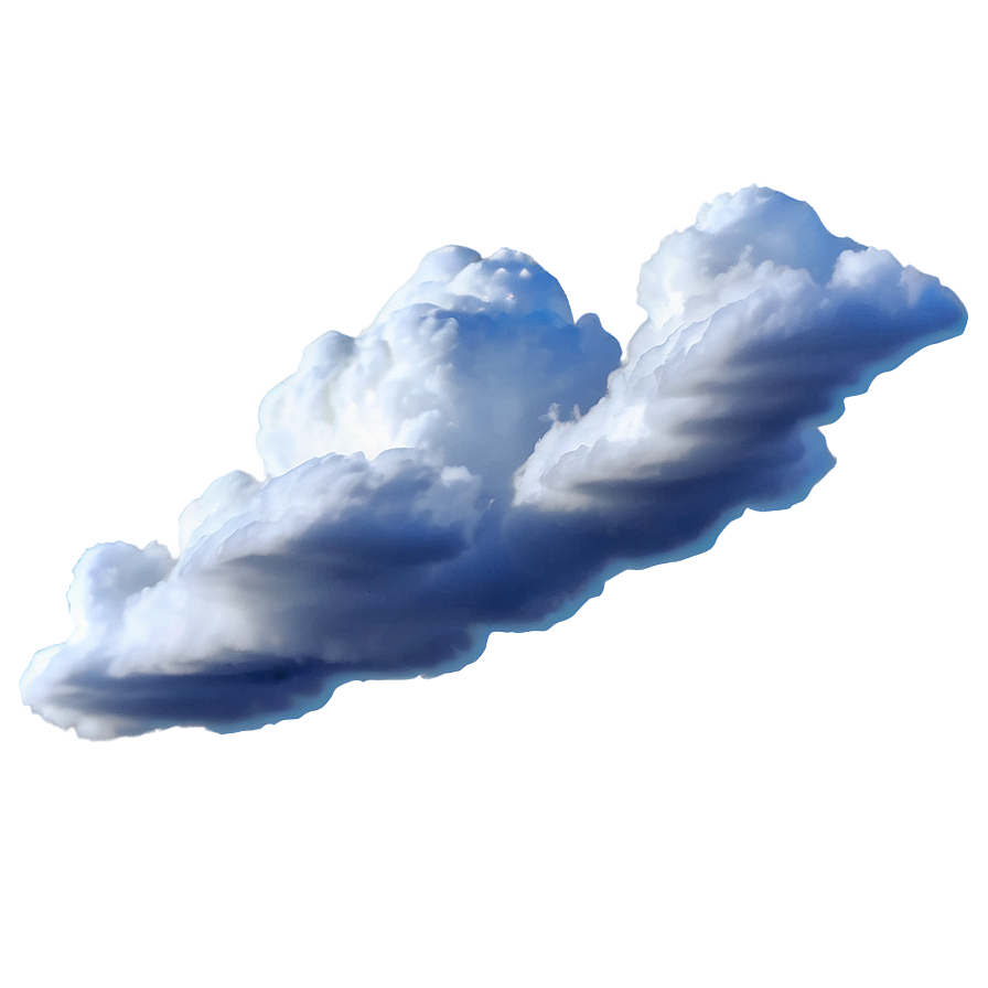 Blue Clouds A PNG Image