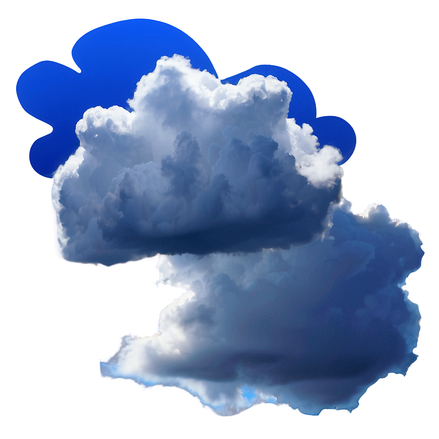 Blue Clouds B PNG Image