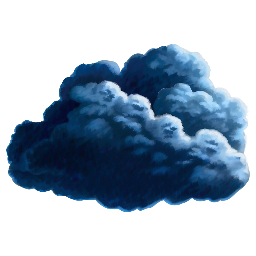 Blue Clouds Background Png Vhs PNG Image