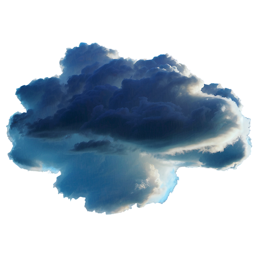 Blue Clouds D PNG Image