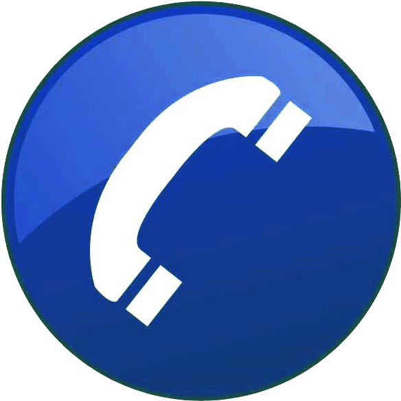 Blue Contact Icon PNG Image