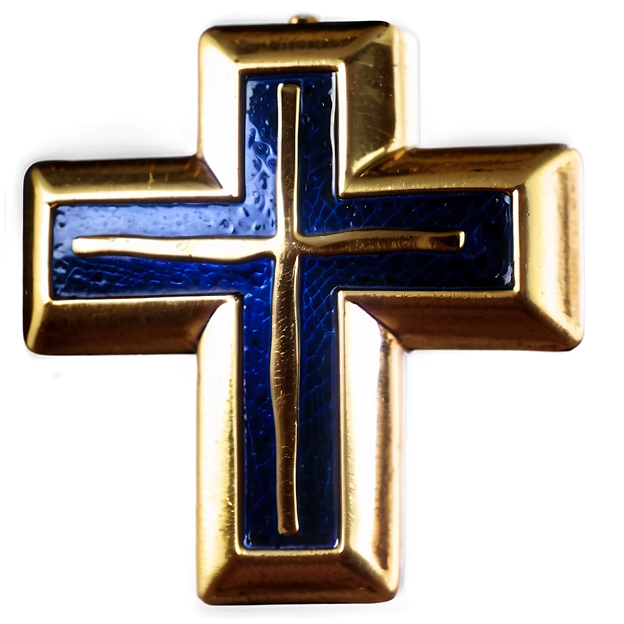 Blue Cross B PNG Image