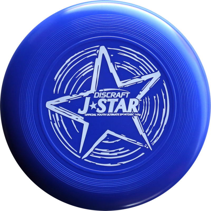 Blue Discraft J Star Ultimate Frisbee PNG Image