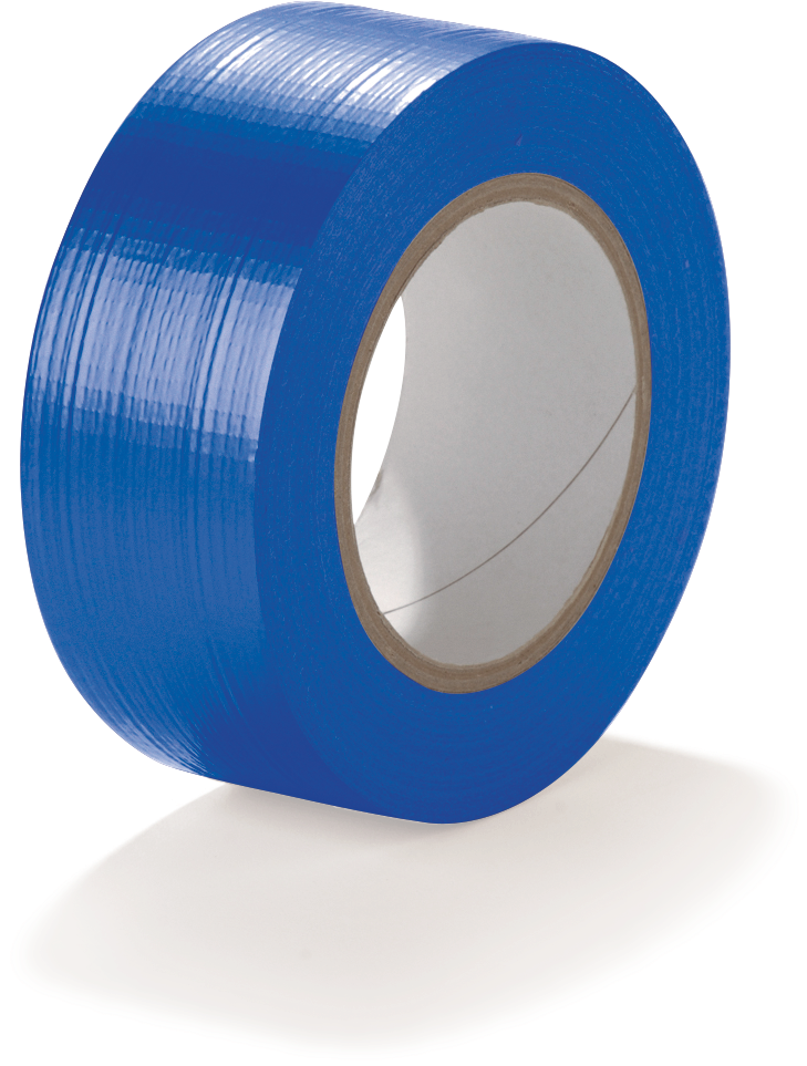 Blue Duct Tape Roll PNG Image