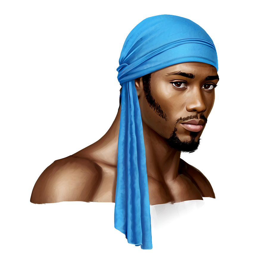 Blue Durag Png Gds PNG Image