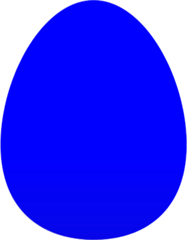 Blue Ellipse Graphic PNG Image