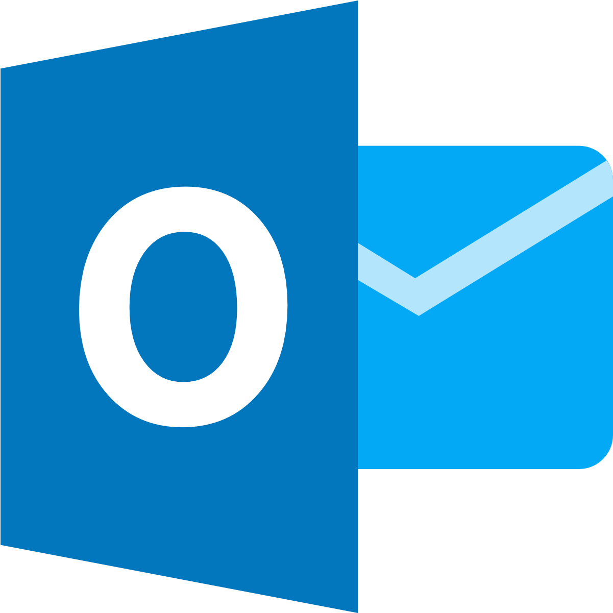 Blue Email Icon Graphic PNG Image