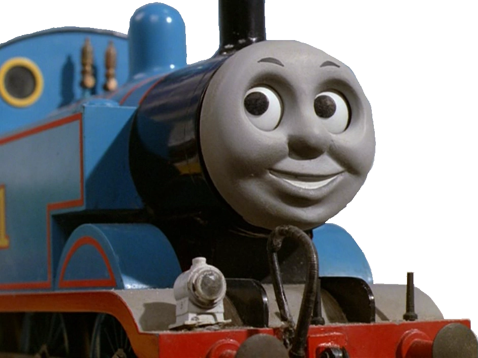 Blue Engine Smiling Face PNG Image