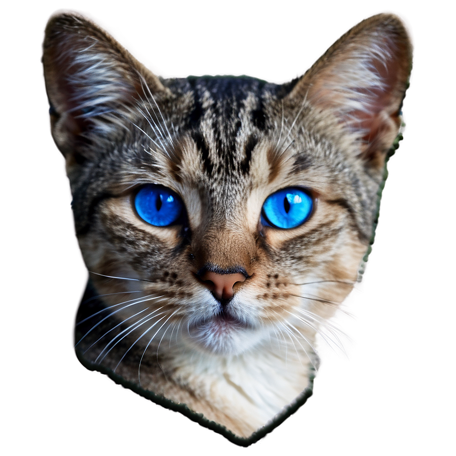 Blue-eyed Cat Picture Png Ojg31 PNG Image