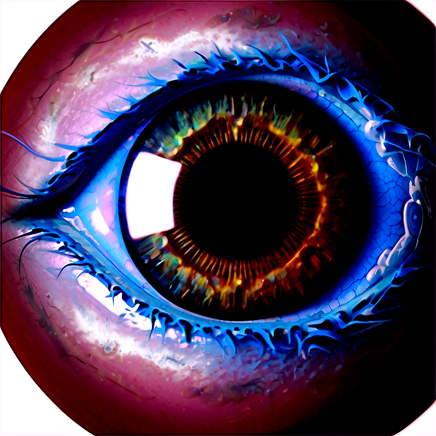 Blue Eyed Eyeball Png 05242024 PNG Image