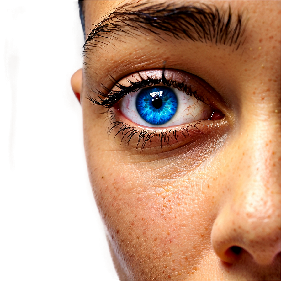 Blue Eyes A PNG Image