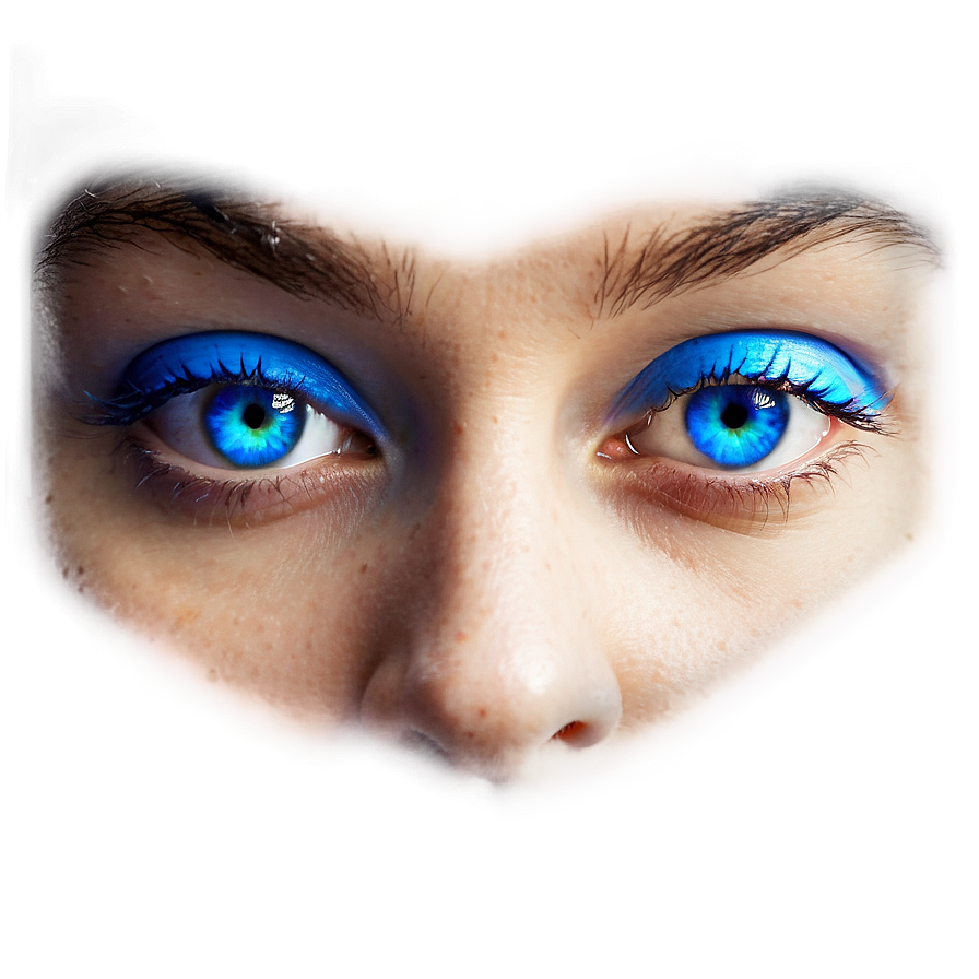 Blue Eyes In Shadow Png Ucm86 PNG Image