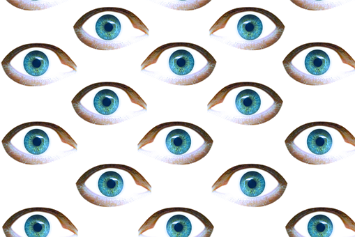 Blue Eyes Pattern Background.jpg PNG Image