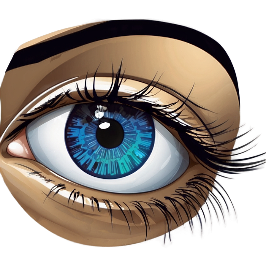 Blue Eyes Vector Png 92 PNG Image