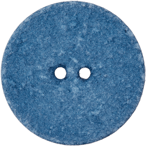 Blue Fabric Button Texture PNG Image