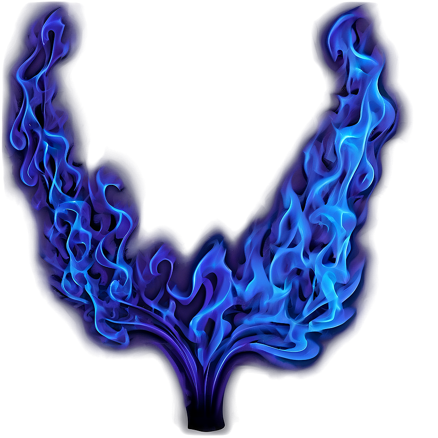 Blue Flames Png 06122024 PNG Image