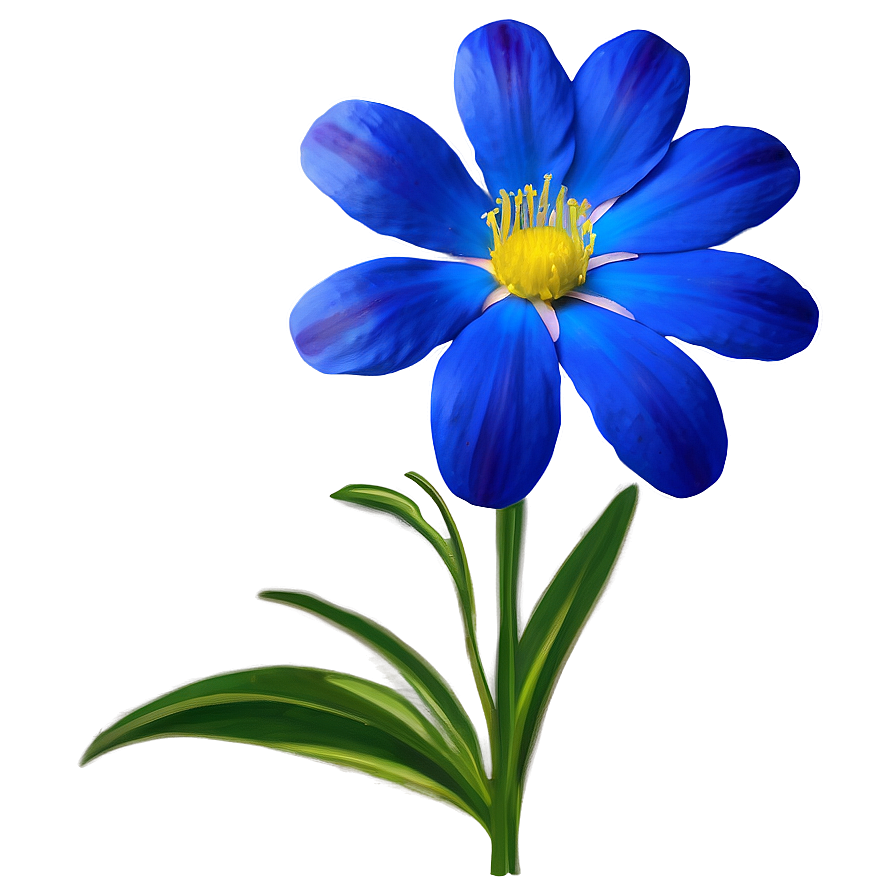 Blue Flower Bloom Png 05242024 PNG Image