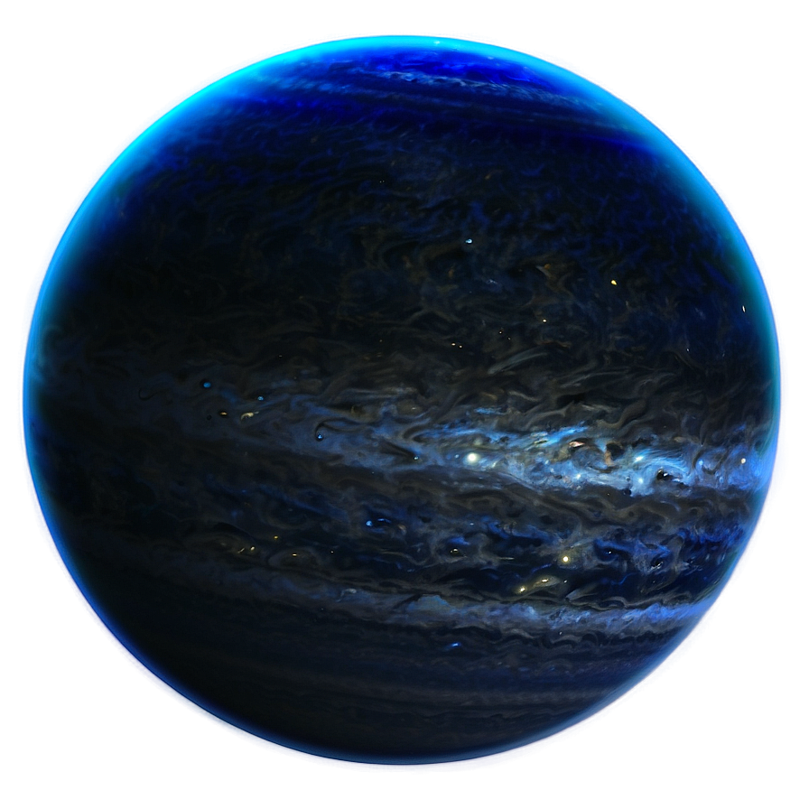 Blue Gas Giant Planet Png 06292024 PNG Image