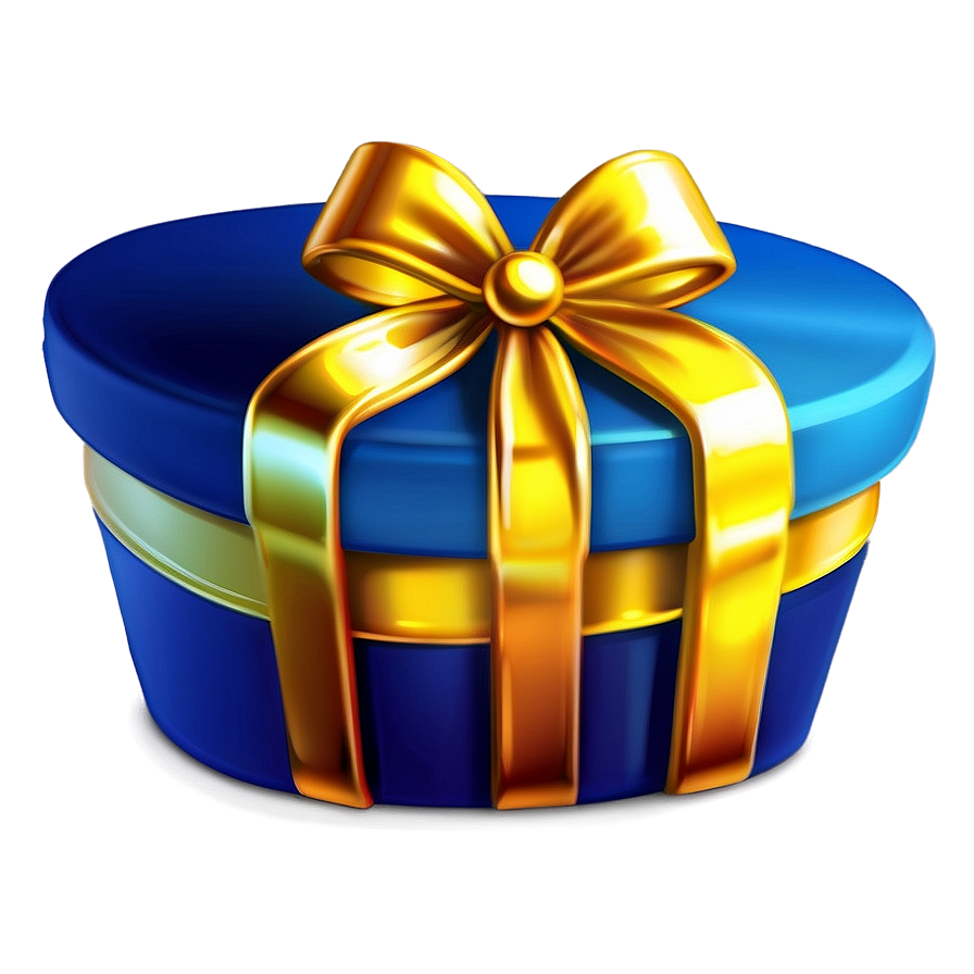 Blue Gift Box Png Otr59 PNG Image