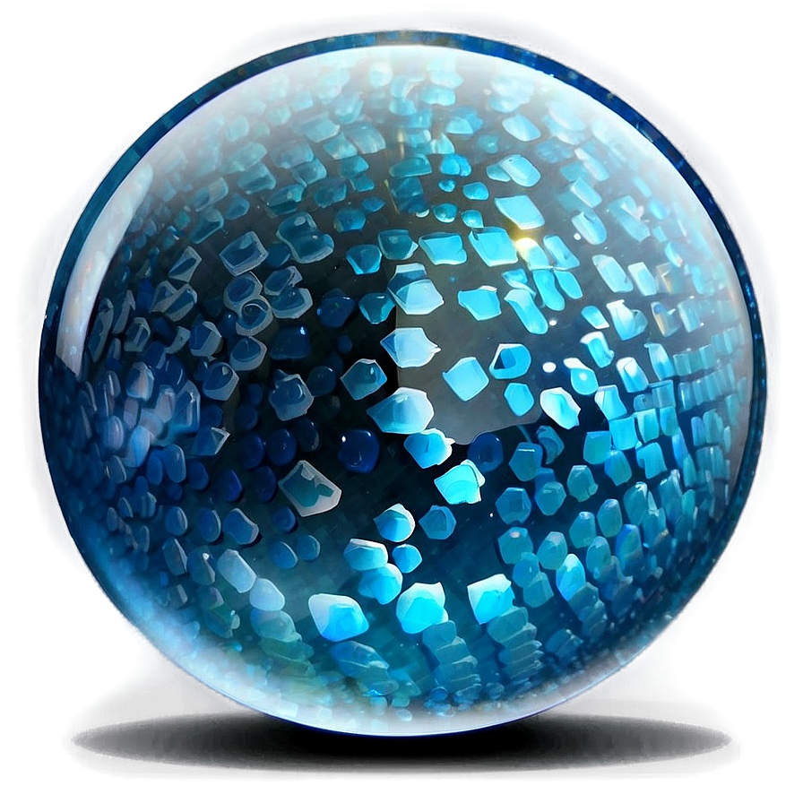 Blue Glass Ball Png 36 PNG Image