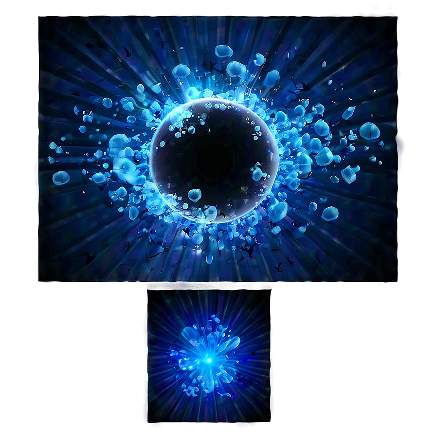 Blue Glow Particle Png Eew80 PNG Image