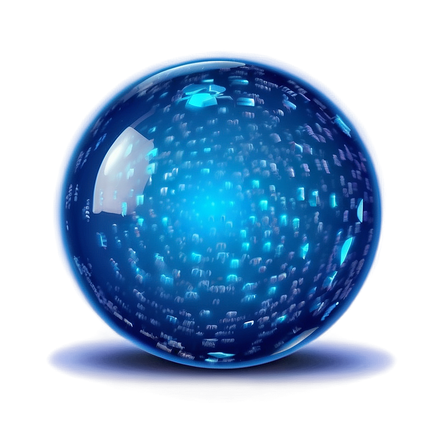 Blue Glow Sphere Png 20 PNG Image