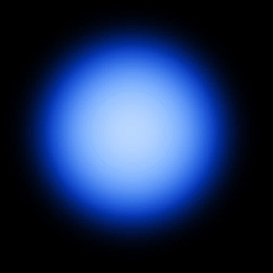 Blue Glowing Light Effect PNG Image