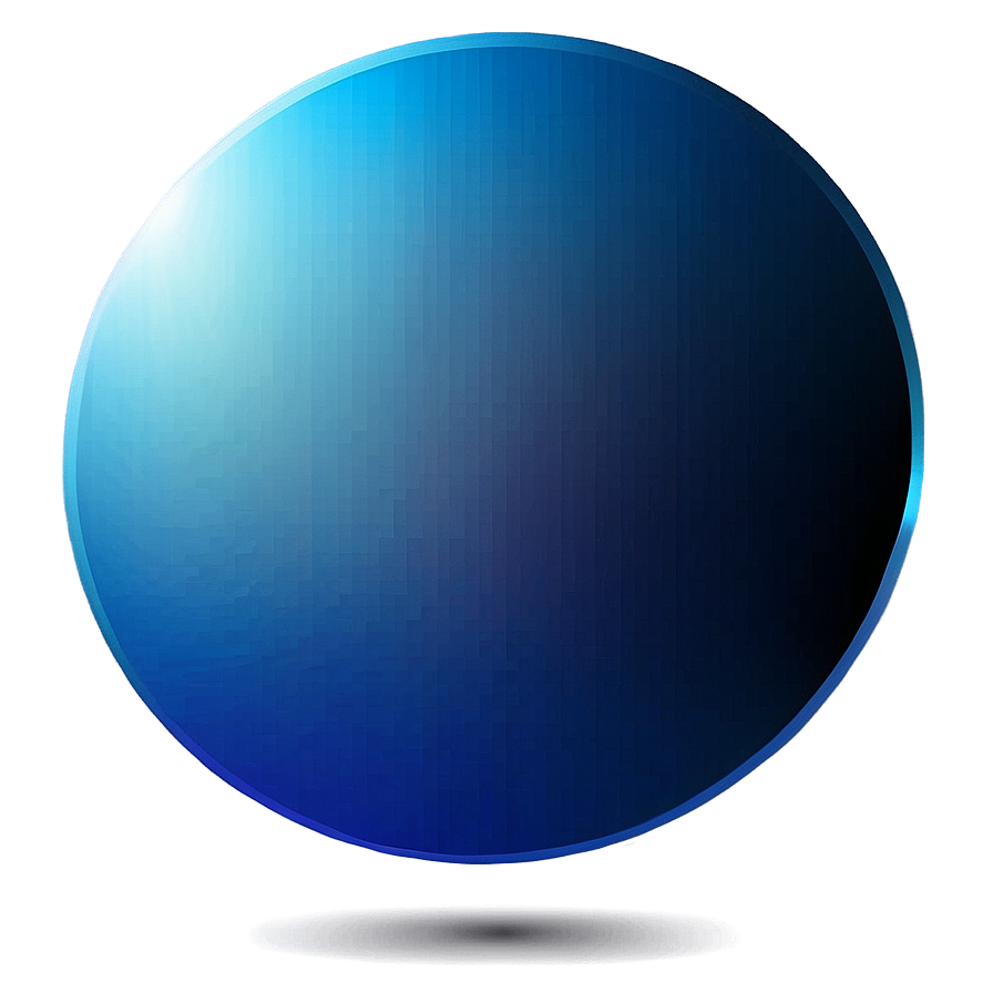 Blue Gradient Circle Png 59 PNG Image