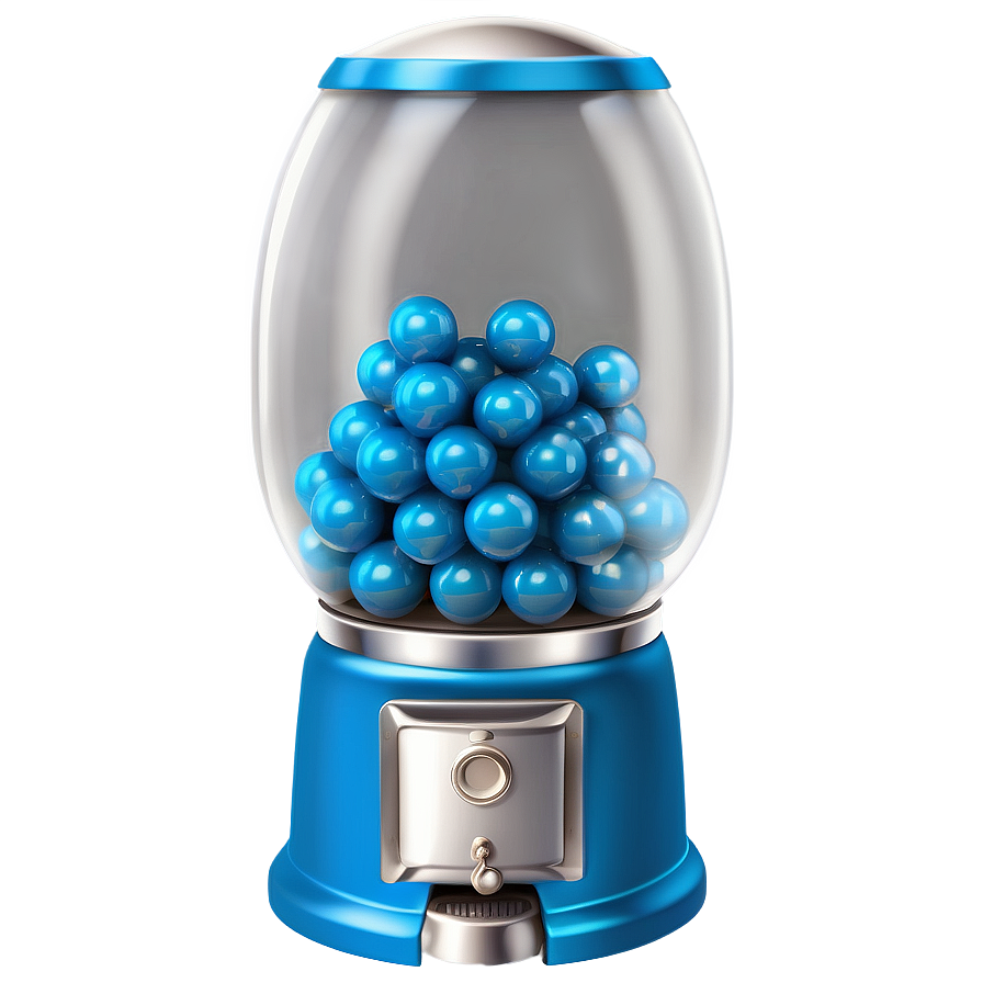 Blue Gumball Machine Png 78 PNG Image