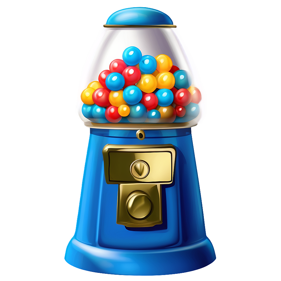 Blue Gumball Machine Png Qde PNG Image