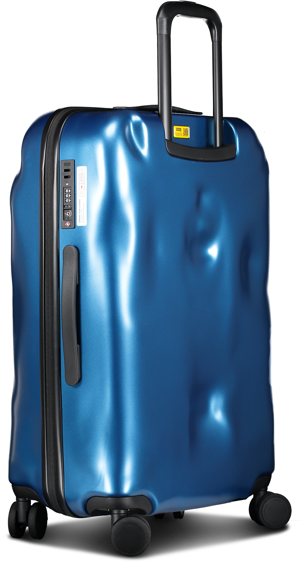 Blue Hardshell Suitcase PNG Image