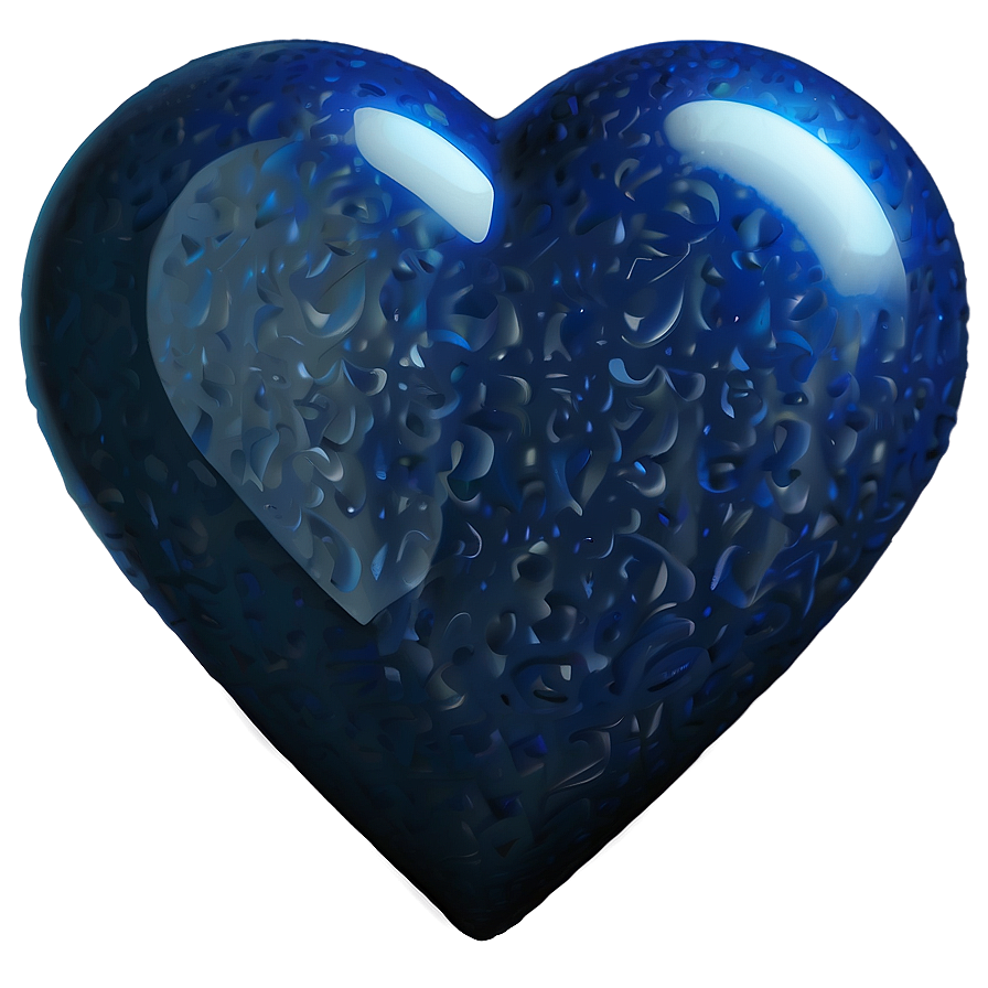 Blue Heart Emoji Png Lnr PNG Image