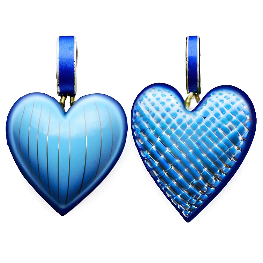 Blue Hearts Png Jer42 PNG Image