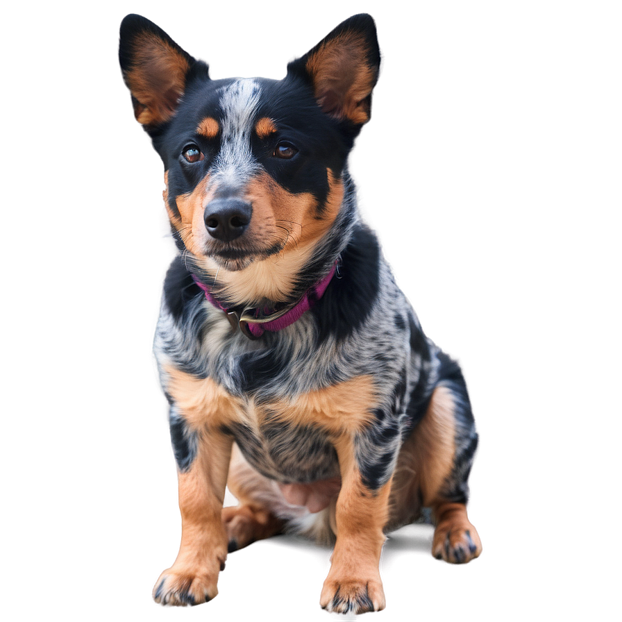 Blue Heeler At Beach Png Rir65 PNG Image
