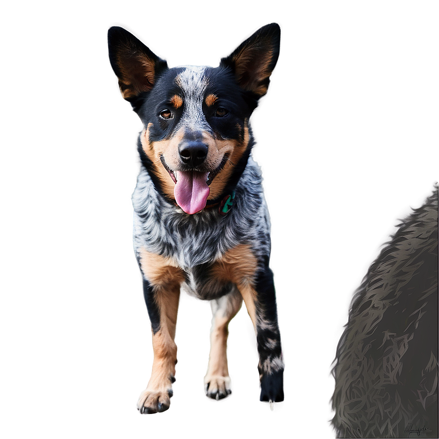 Blue Heeler Close-up Png 06282024 PNG Image