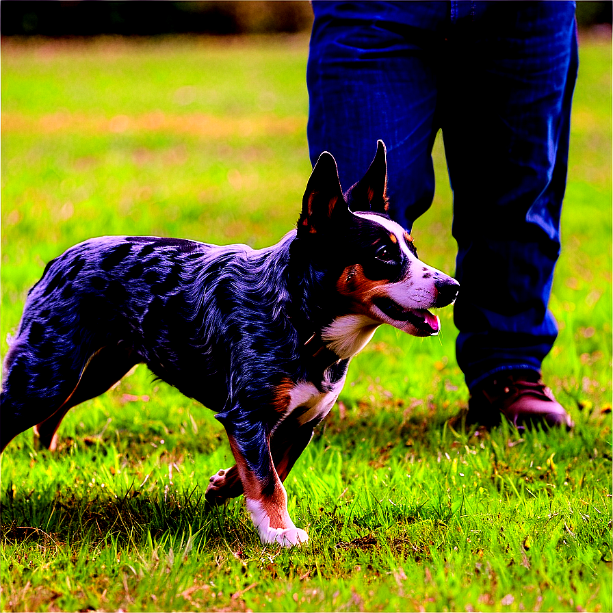 Blue Heeler Herding Png 06282024 PNG Image