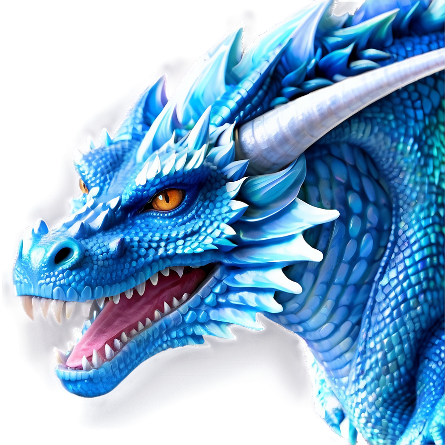 Blue Ice Dragon Png 43 PNG Image