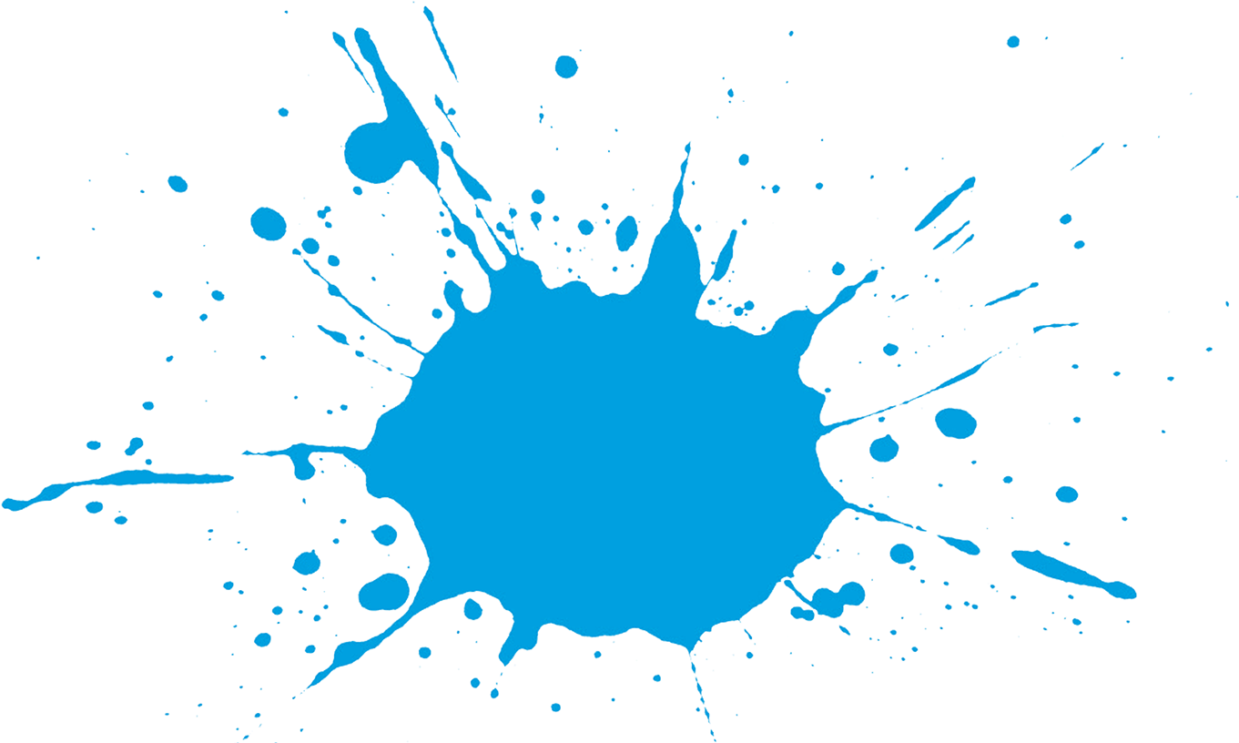 Blue_ Ink_ Splatter_ Vector_ Graphic PNG Image