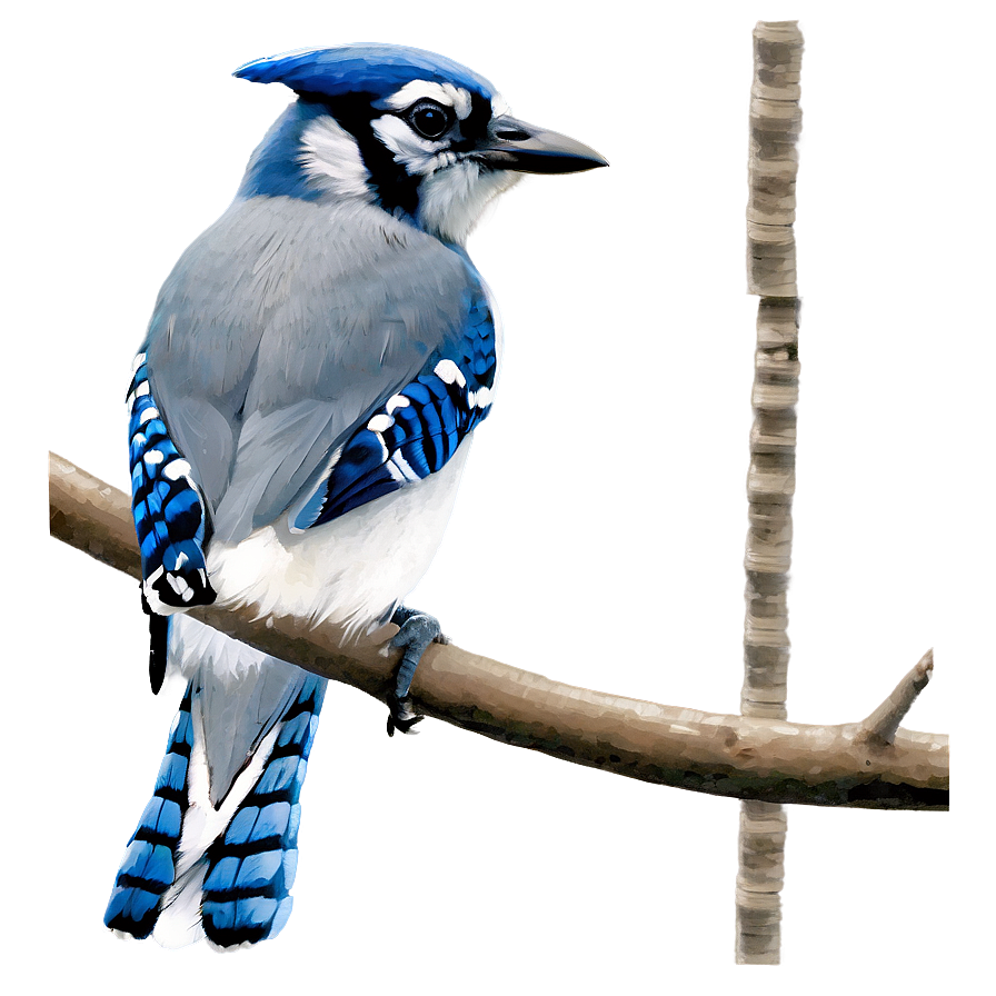 Blue Jay B PNG Image