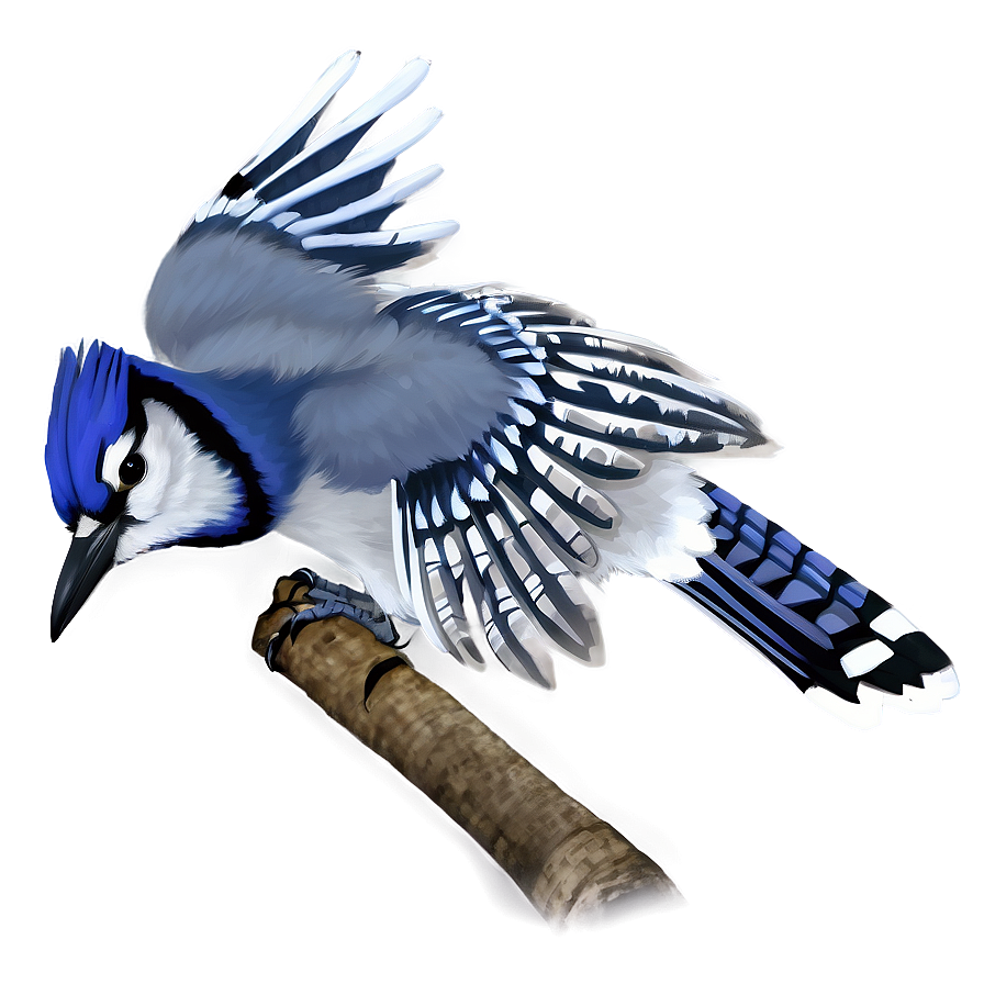 Blue Jay Bird Png Wcq PNG Image