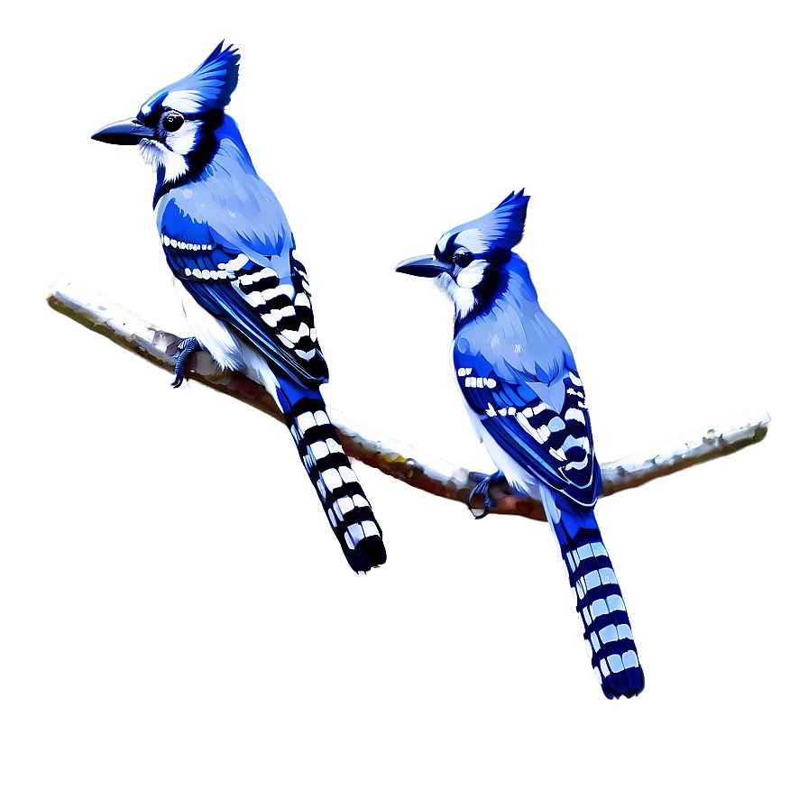 Blue Jay Flock In Sky Png Yig PNG Image