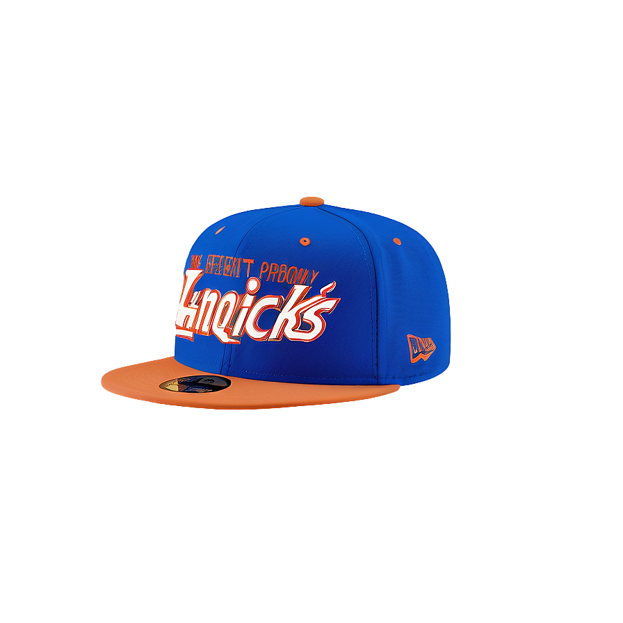 Blue Knicks Hat Png Dep PNG Image